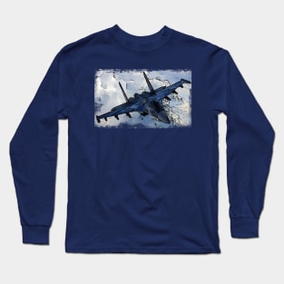 Fighter Jet 3 Long Sleeve T-Shirt